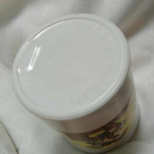 Very rare canadian unbreakable vintage Nesquick old plastic glass